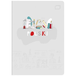 Zeszyt tematyczny A5 60k. 70g linia Interdruk (ZE60#POLFSC)