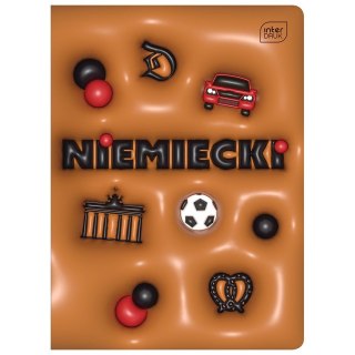 Zeszyt tematyczny HYBRID +pigułka wiedzy A5 60k. 70g krata Interdruk