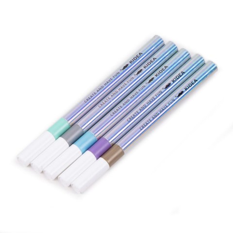 Flamaster metaliczne 5 kol. Kidea (PMA5KKA)