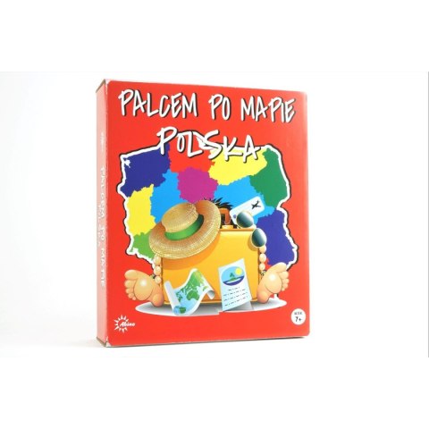Gra planszowa Palcem po mapie Polska Abino (4183718)