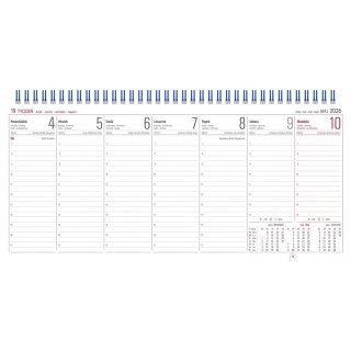 Kalendarz biurkowy MANAGER biurkowy 320mm x 150mm Wydawnictwo Telegraph