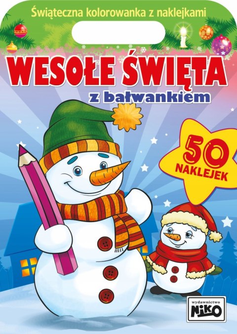 Książeczka edukacyjna Wesołe święta z bałwankiem. Niko
