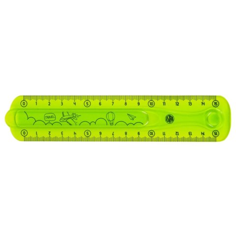 Linijka plastik FLEXI 15cm Top 2000 (424120002)