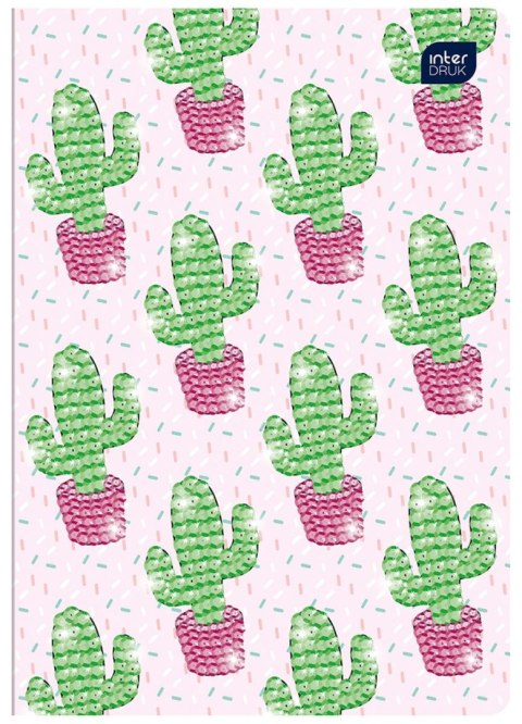 Zeszyt Fashion/sweety A5 16k. krata Interdruk (ZE16#401A)