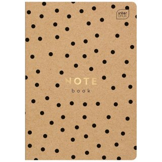 Zeszyt HS KRAFT A5 32k. 70g krata Interdruk (ZE32#BBT)