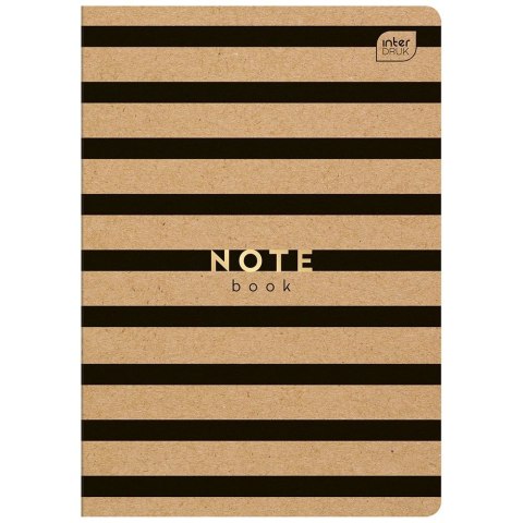 Zeszyt HS KRAFT A5 32k. 70g krata Interdruk (ZE32#BBT)