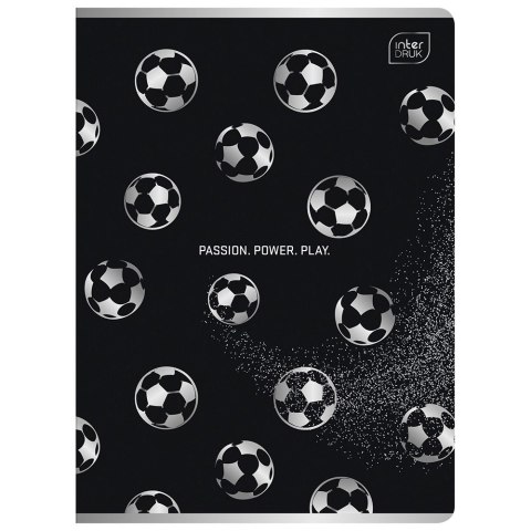 Zeszyt METALIC SPORT A5 60k. 70g linia Interdruk