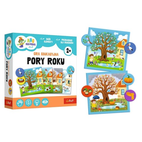 Gra edukacyjna ABC Malucha Pory roku Trefl (02906)