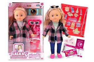 Lalka Natalia podróżniczka [mm:] 410 Artyk (165771)