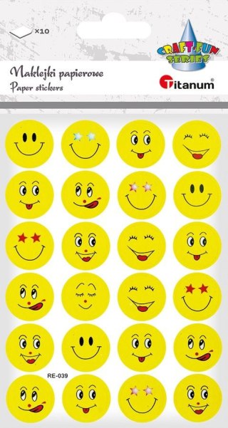Naklejka (nalepka) Craft-Fun Series emotikony Titanum (88x120)