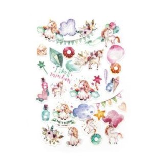 Naklejka (nalepka) jednorożce (254046)