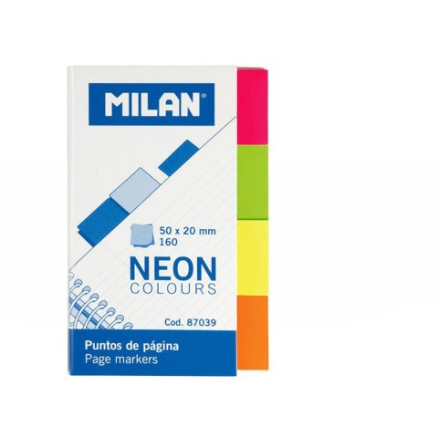 Notes samoprzylepny (karteczki) [mm:] 50x20 Milan (87039)