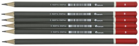 Ołówek w kartonowym pudełku B Titanum