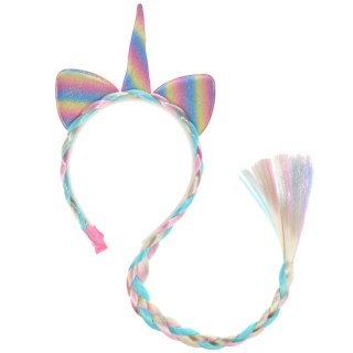 Opaska jednorożec z warkoczem Arpex (SR9229)