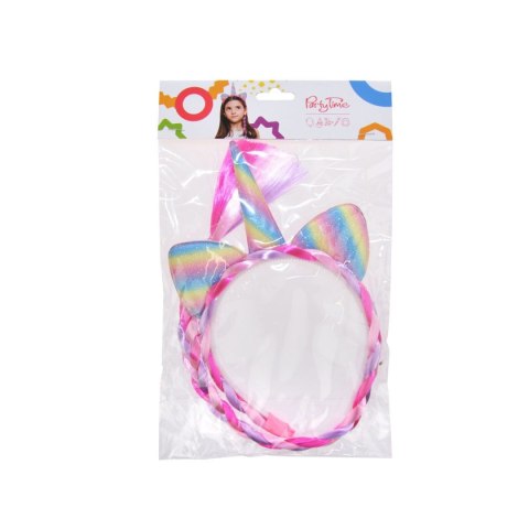 Opaska jednorożec z warkoczem Arpex (SR9229)