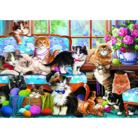 Puzzle Kocia rodzina 500 el. Trefl (37425)
