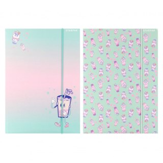 Teczka kartonowa na gumkę Bubble A4 mix Starpak (559725)