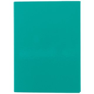 Teczka z szerokim grzbietem na rzep A4 turkusowy VauPe (323/05)