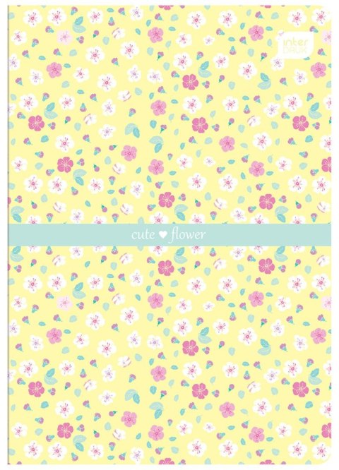 Zeszyt Fashion/sweety A5 16k. krata Interdruk (ZE16#401A)