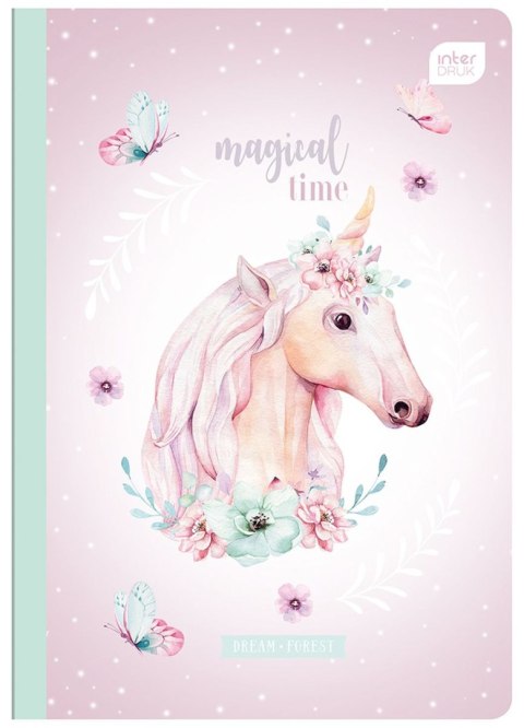 Zeszyt Fashion/sweety A5 16k. krata Interdruk (ZE16#401A)