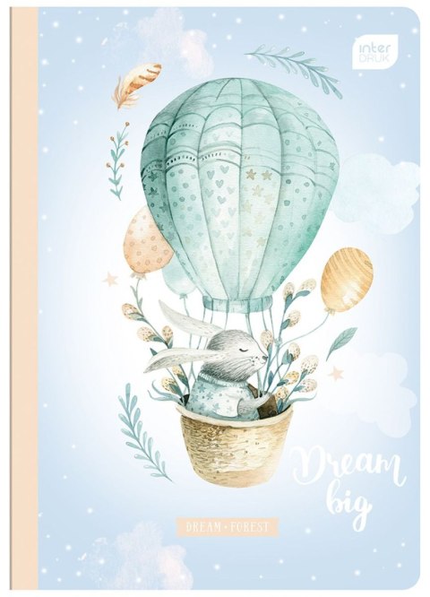 Zeszyt Fashion/sweety A5 16k. krata Interdruk (ZE16#401A)