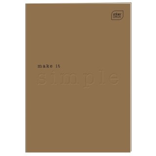 Zeszyt SIMPLE 59022777314239 A4 60k. 70g krata Interdruk (ZEA460#KARS)
