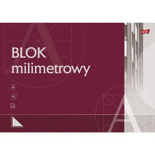 Blok milimetrowy A3 90g 20k St.Majewski
