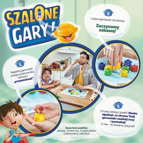 Gra logiczna Szalone Gary Trefl (01767)
