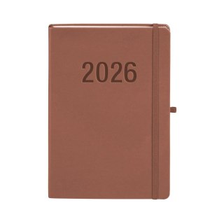 Kalendarz książkowy (terminarz) 2026 MEMOFIX TDW B5 Antra (MOCHA MAUSE)