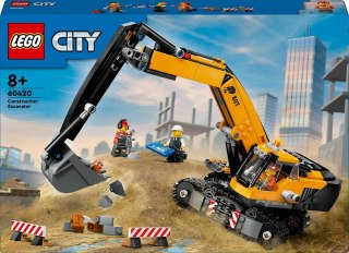 Klocki konstrukcyjne City Żółta koparka Lego (60420)