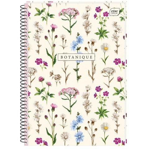 Kołozeszyt (kołonotatnik) A4 100k. 70g krata Interdruk (KOŁOZA4100M)