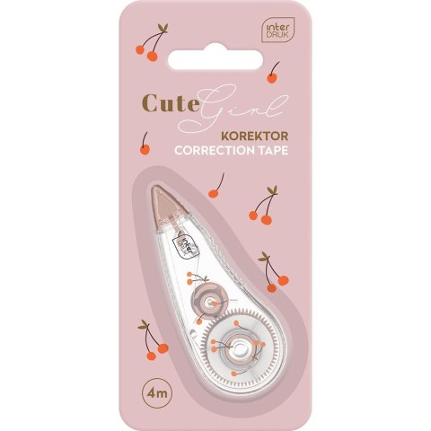 Korektor w taśmie (myszka) CUTE GIRL 59022773121814 [mm*m] Bebe