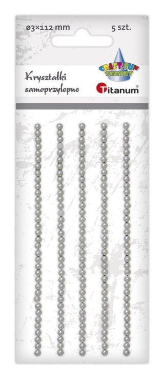 Kryształki Craft-Fun Series 8x35 szt perłowy Titanum (23mH03108)