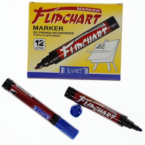 Marker do papieru wkład niebieski 0,2mm okrągła końcówka Kamet (K-2102)