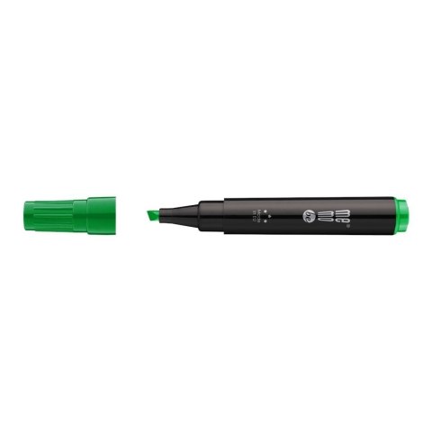 Marker permanentny zielony wkład zielony 1-4mm ścięta końcówka Memobe (MM201-04)