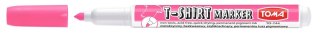 Marker specjalistyczny różowy T-SHIRT wkład różowy 1-4mm okrągła końcówka Toma (TO 744)