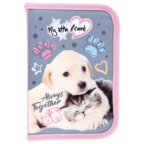 Piórnik MY LITTLE FRIEND KOT/pies piórnik St.Right (PC-03)