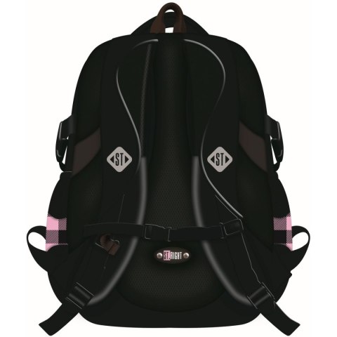 Plecak PINK CHECKERED 4-KOMORY St.Right (BP-01)