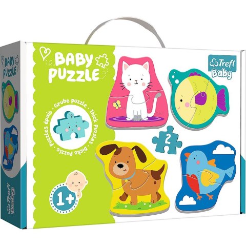 Puzzle puzzle baby classic zwierzatka 2 el. Trefl (36074)