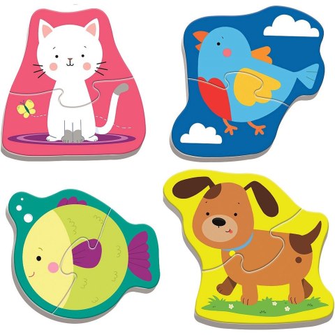 Puzzle puzzle baby classic zwierzatka 2 el. Trefl (36074)