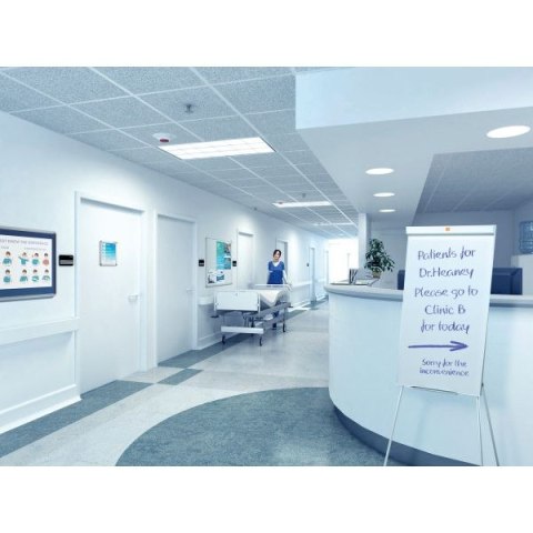 Tablica flipchart Classic Steel na trójnogu [mm:] 1000x675 Nobo (1901916)