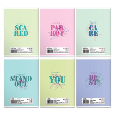 Zeszyt Nature Motivation 9553900 A5 60k. krata Herlitz (400198003)