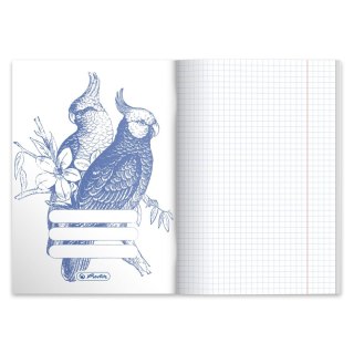 Zeszyt Nature Motivation 9553900 A5 60k. krata Herlitz (400198003)