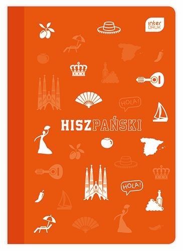 Zeszyt tematyczny Hiszpański A5 60k. 70g krata Interdruk