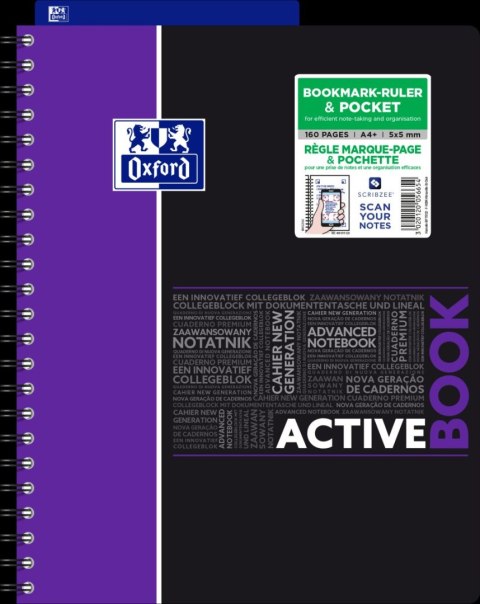 Brulion Student A4+ 80k. 90g krata Oxford (400019520)