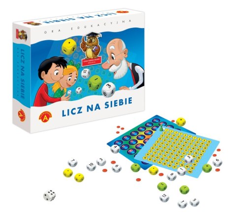 Gra edukacyjna licz na siebie sowa mądra głowa Alexander