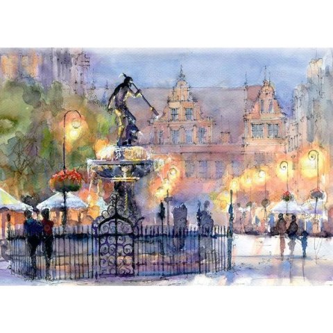 Kalendarz ścienny 13-planszowe 320mm x 470mm Lucrum (RW06)