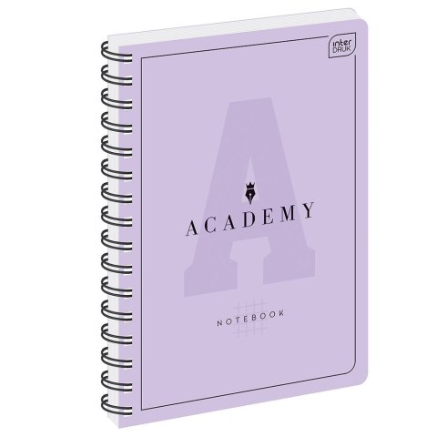 Kołozeszyt (kołonotatnik) ACADEMY A5 100k. 90g krata Interdruk (KOŁOZA5100ACP)