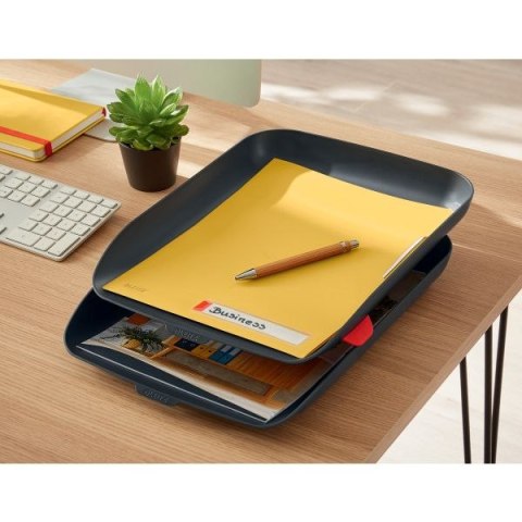 Koszulki na dokumenty Cosy A4 kolor: żółty Leitz (47080019)