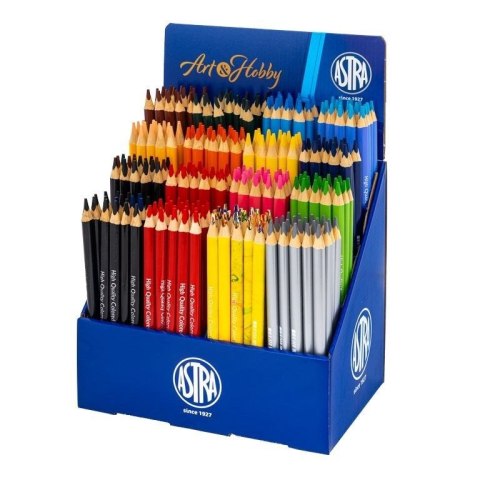 Kredki ołówkowe Jumbo trójkatne Astra